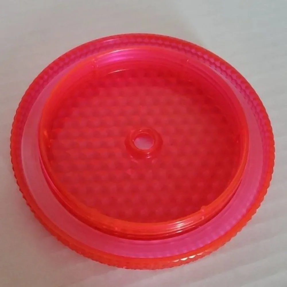 24 oz Starbucks Coffee Travel Tumbler 2023 Ruby Hot Pink Studded Venti COLD CUP